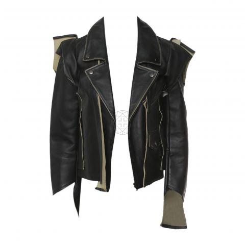 Margiela x hotsell h&m leather jacket